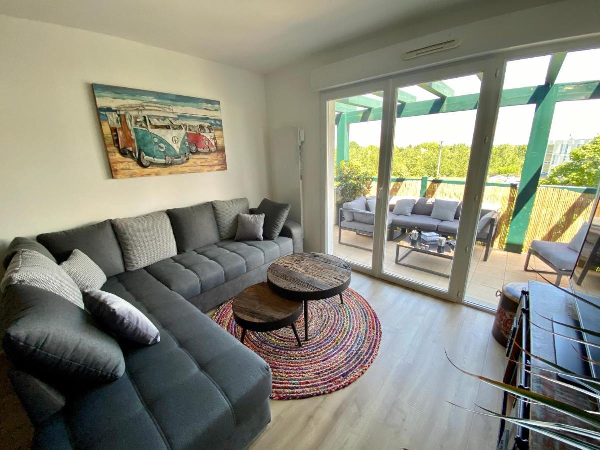 T4 avec terrasse idéal en famille ou entre amis Hendaye Esterno foto